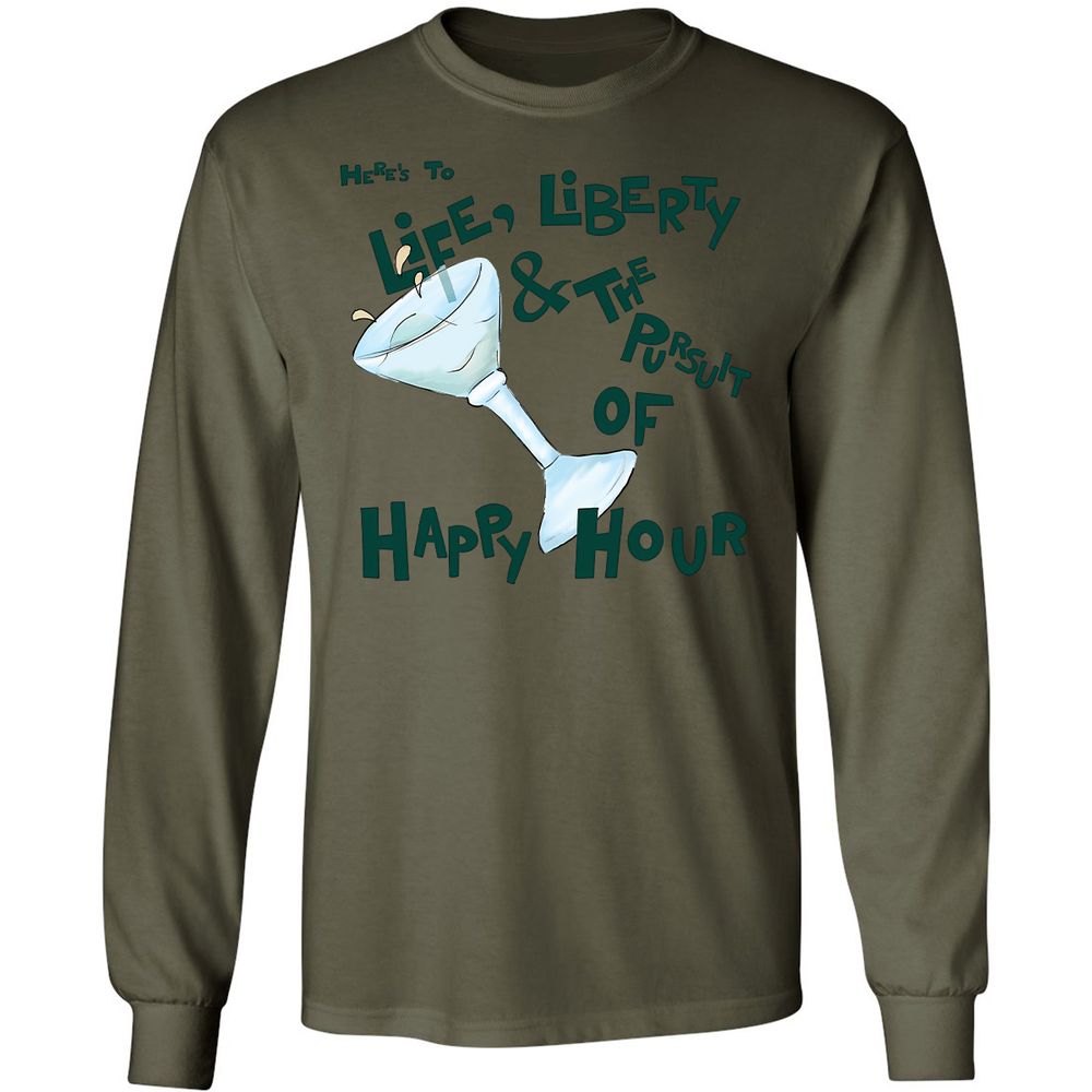 Long Sleeve T-Shirt - U6UN2NH2 - Military Green - 7
