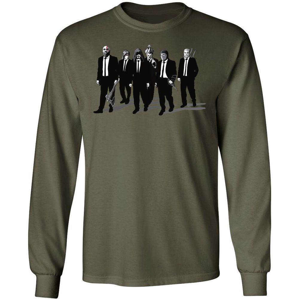 Long Sleeve T-Shirt - UMH1S786 - Military Green - 7