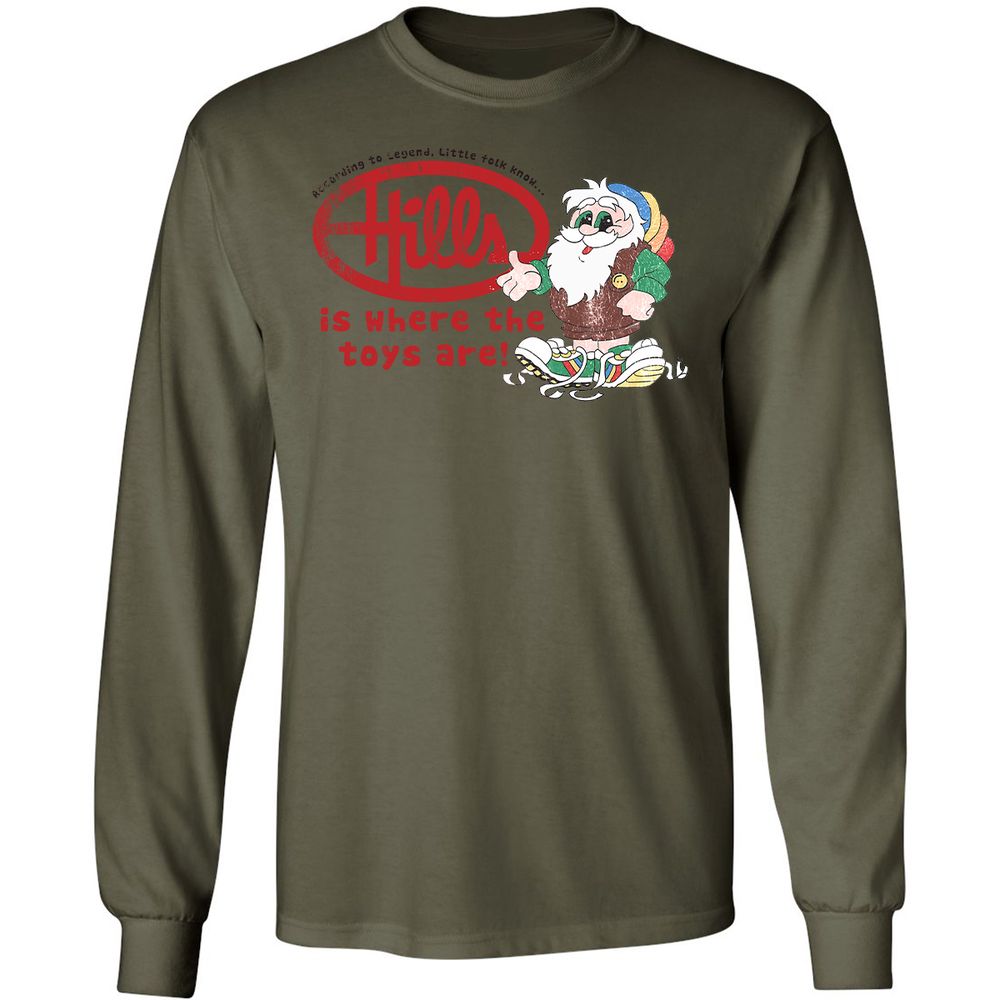 Long Sleeve T-Shirt - QBZM8DAE - Military Green - 7