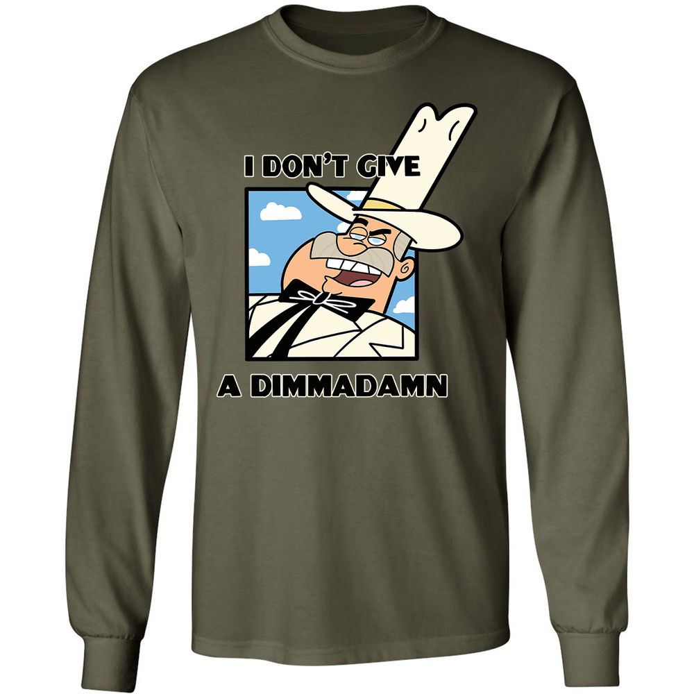 Long Sleeve T-Shirt - DXS3WD1Y - Military Green - 7