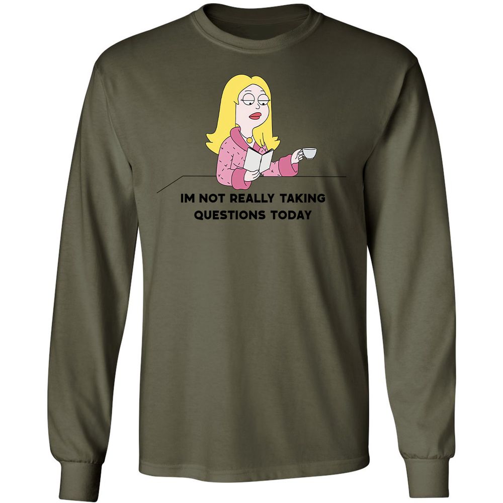 Long Sleeve T-Shirt - 1N9YW6AA - Military Green - 7
