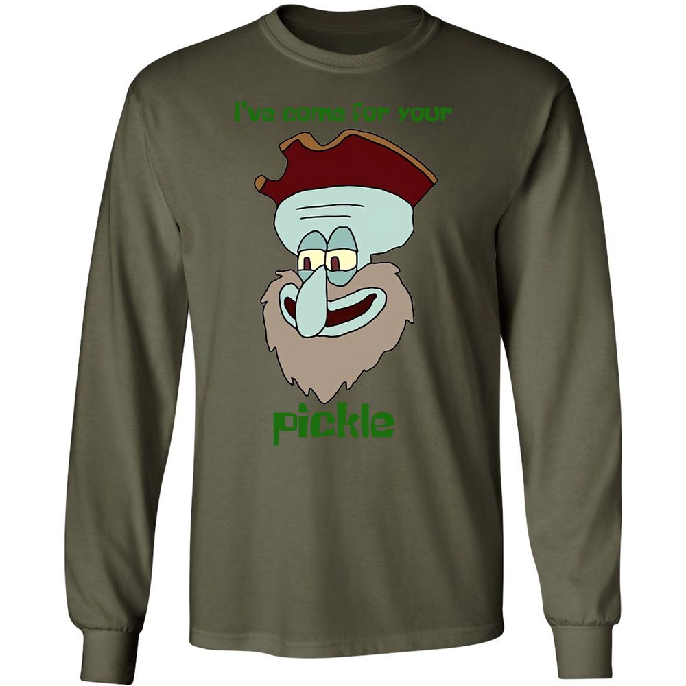Long Sleeve T-Shirt - DTKHNQAX - Military Green - 7