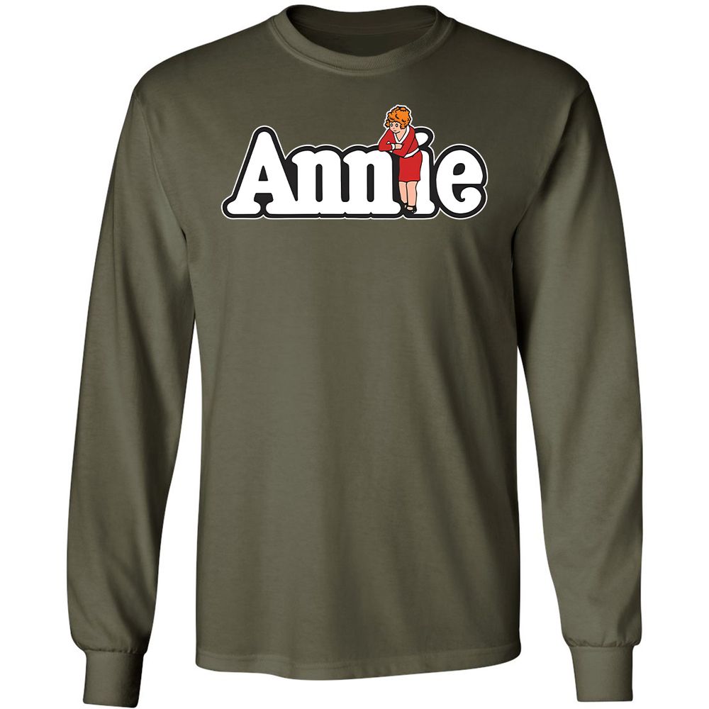 Long Sleeve T-Shirt - KZDBJ5Q3 - Military Green - 7