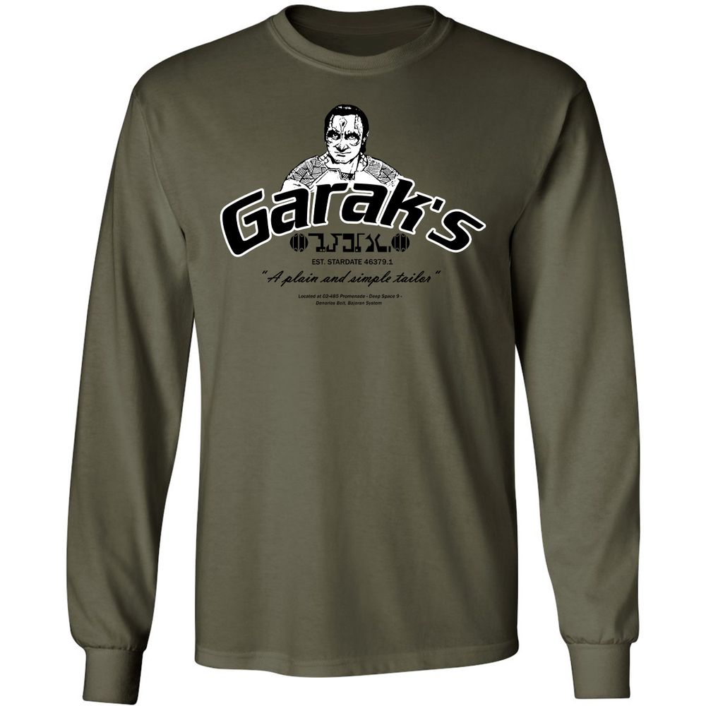 Long Sleeve T-Shirt - RS2X56SB - Military Green - 7