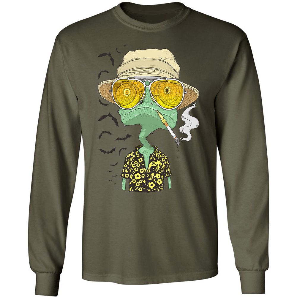 Long Sleeve T-Shirt - DTUMC1K2 - Military Green - 7