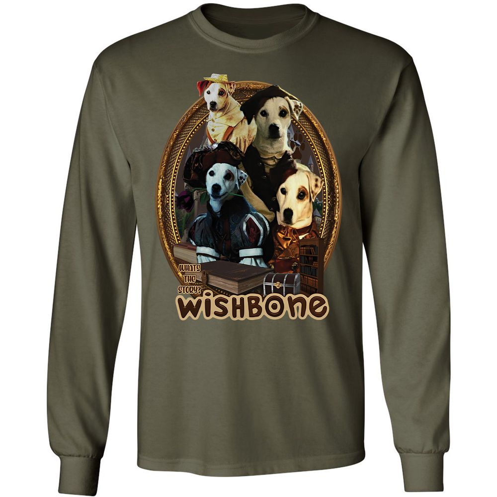 Long Sleeve T-Shirt - TEJXPEV4 - Military Green - 7