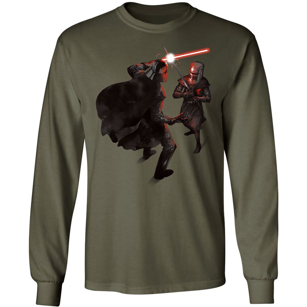 Long Sleeve T-Shirt - UWB7ENTR - Military Green - 7