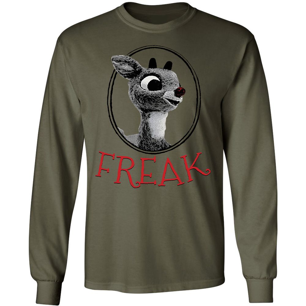 Long Sleeve T-Shirt - 8CPL6JRQ - Military Green - 7