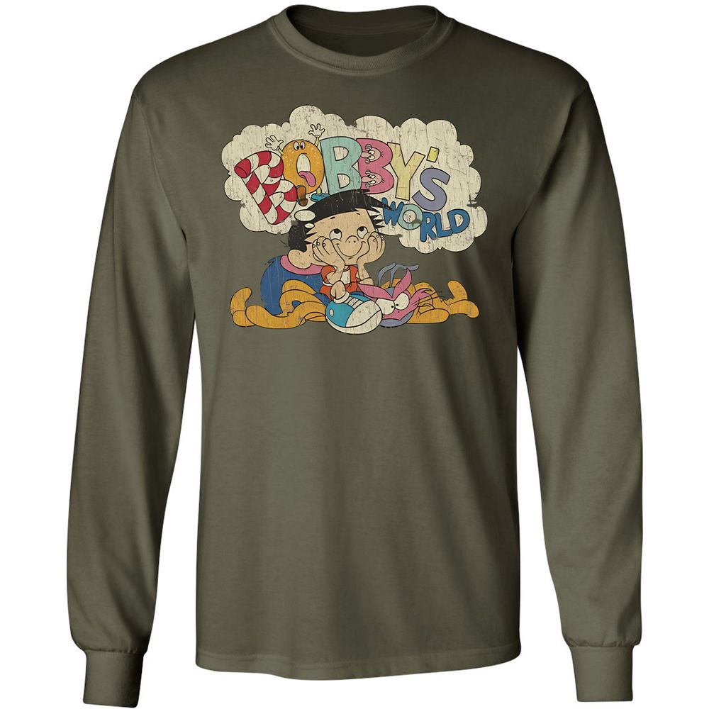 Long Sleeve T-Shirt - CYERT4YH - Military Green - 7