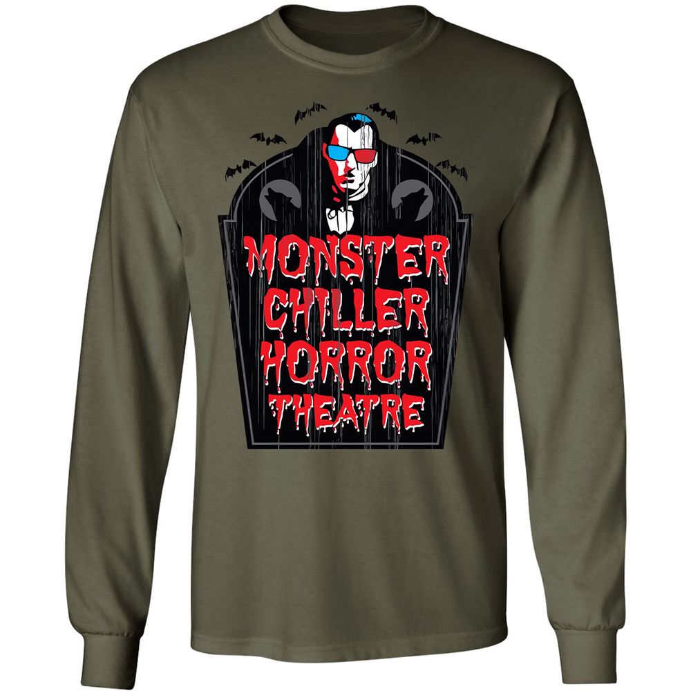 Long Sleeve T-Shirt - V7DQDZ4Y - Military Green - 7