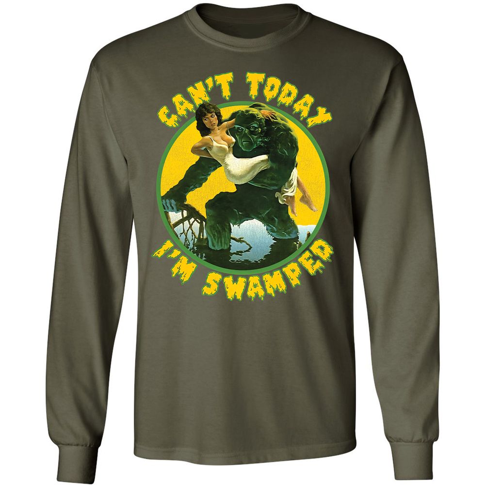 Long Sleeve T-Shirt - ZGVYEA6M - Military Green - 7