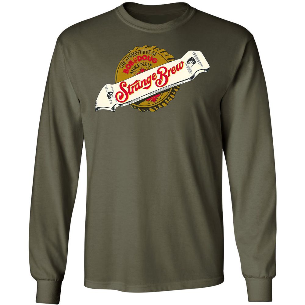 Long Sleeve T-Shirt - M5V4ELL7 - Military Green - 7