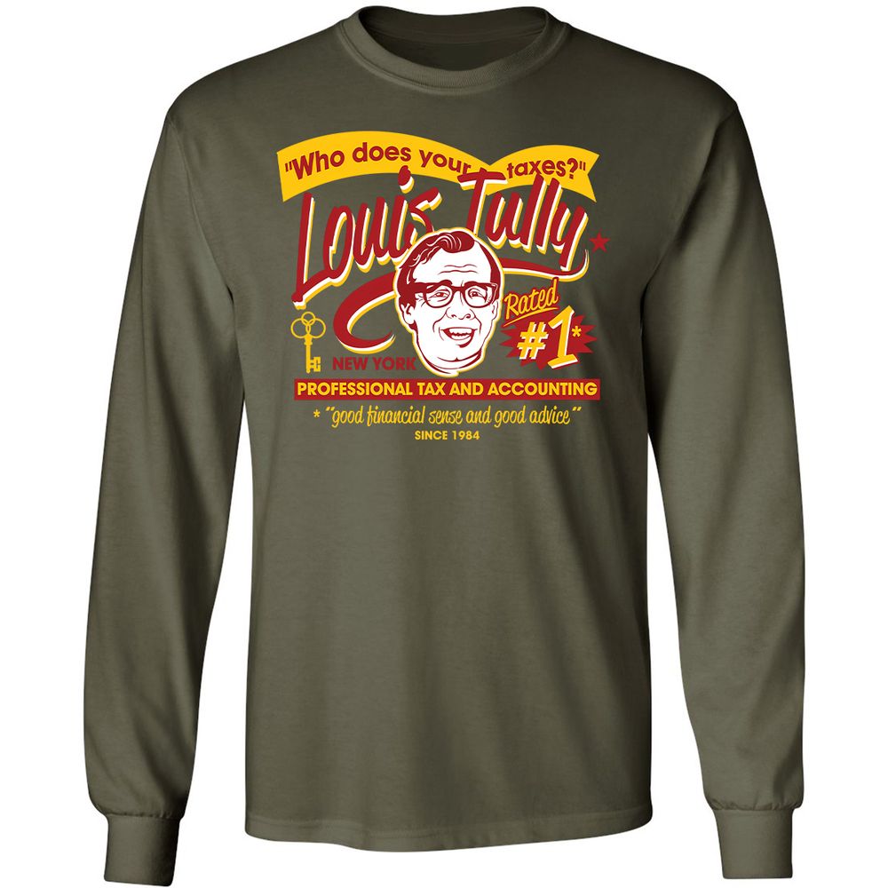 Long Sleeve T-Shirt - XDXZGY3Q - Military Green - 7