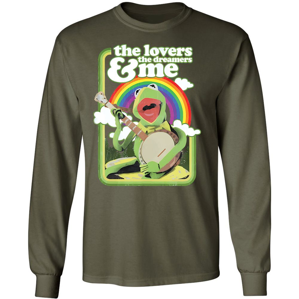 Long Sleeve T-Shirt - L1BN48RT - Military Green - 7