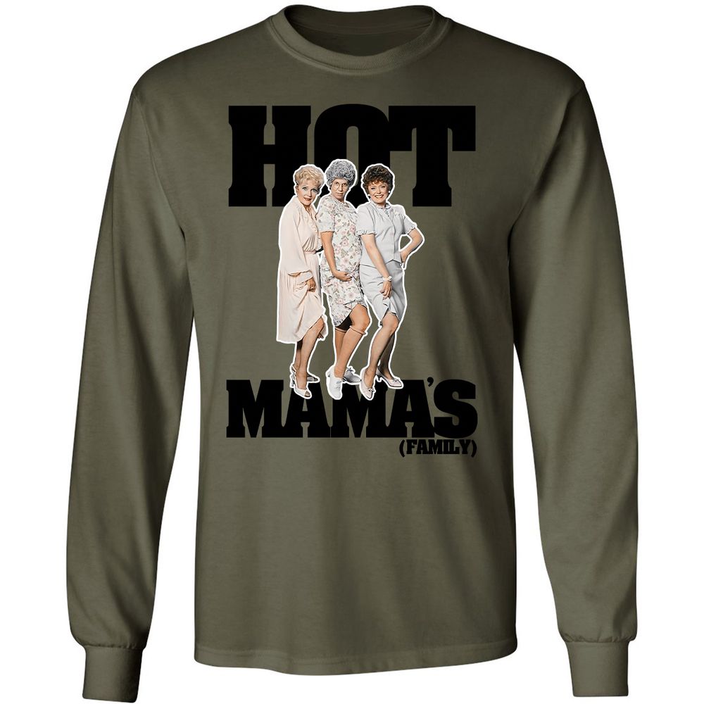 Long Sleeve T-Shirt - RLEJ1LMU - Military Green - 7
