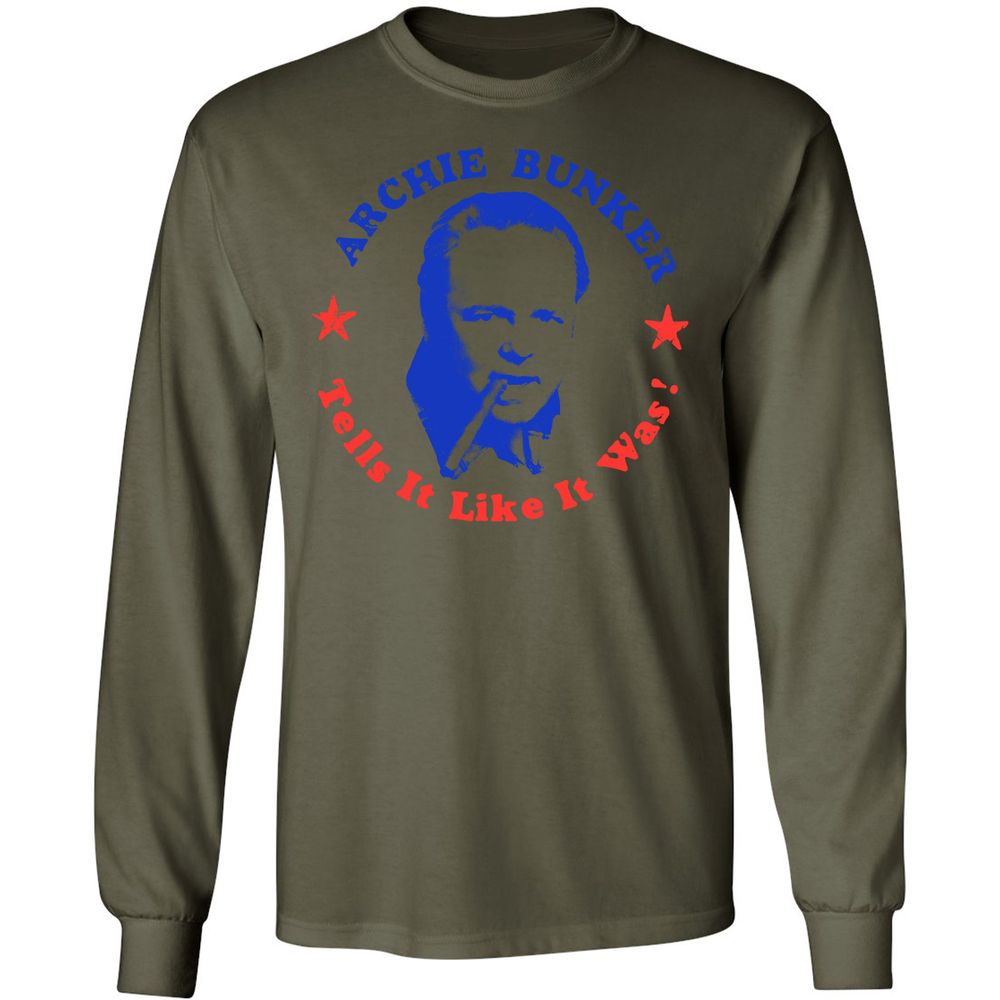 Tells It Like It Was - Military Green - 7