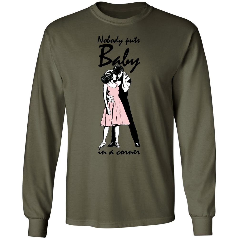 Long Sleeve T-Shirt - PPV57D97 - Military Green - 7