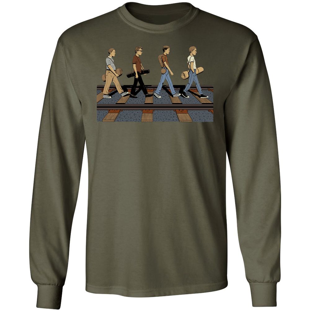 Long Sleeve T-Shirt - GEW8LYDN - Military Green - 7
