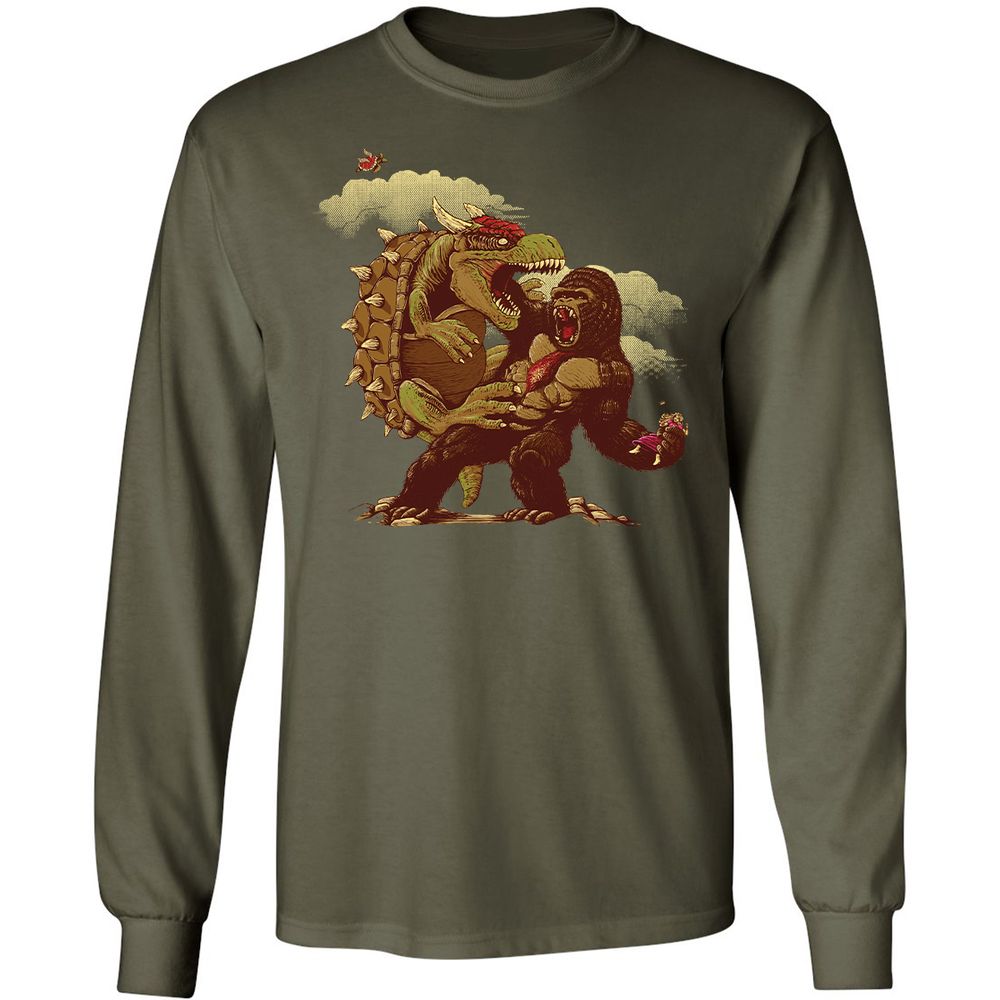 Long Sleeve T-Shirt - KKKYHV24 - Military Green - 7