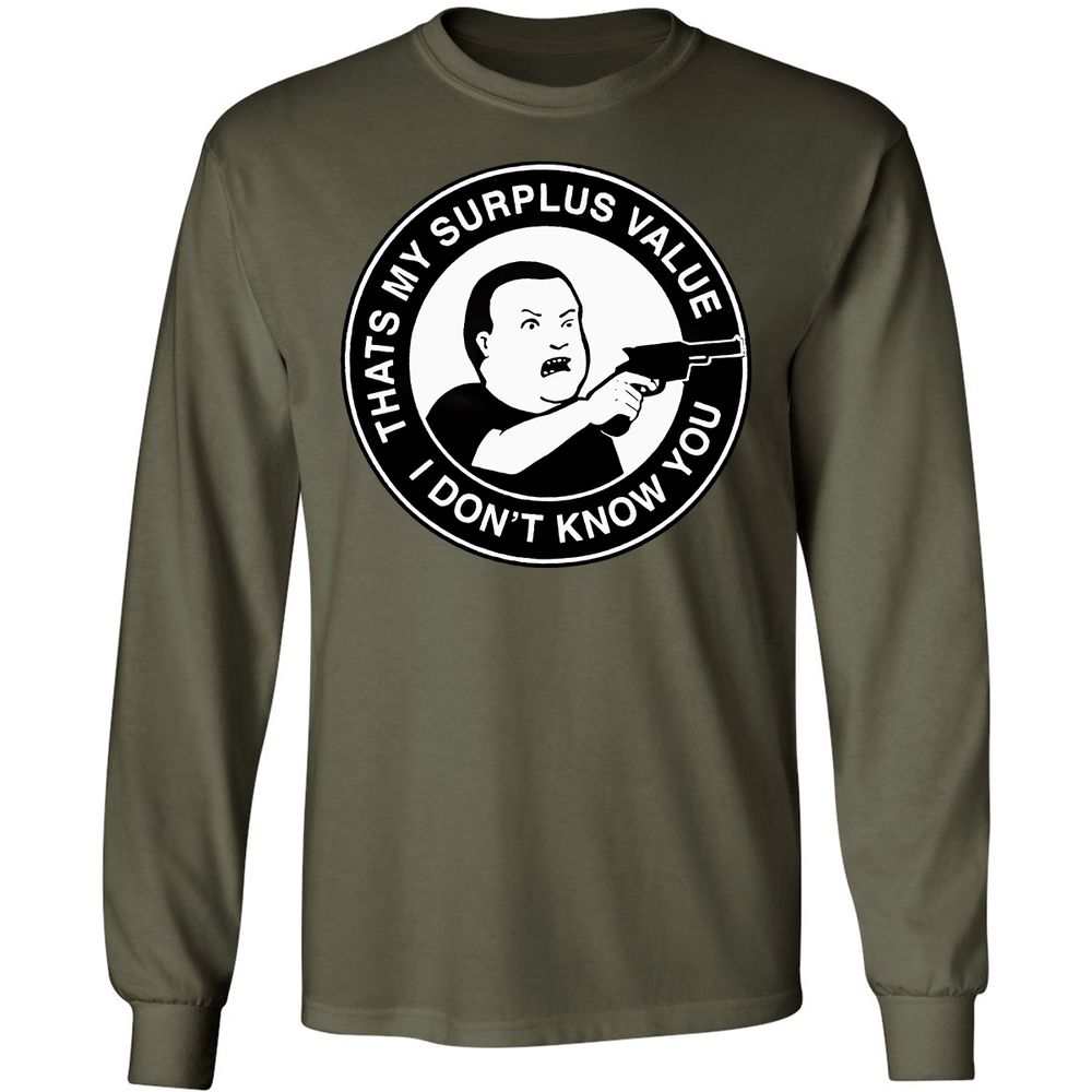 Long Sleeve T-Shirt - WFS5AY18 - Military Green - 7