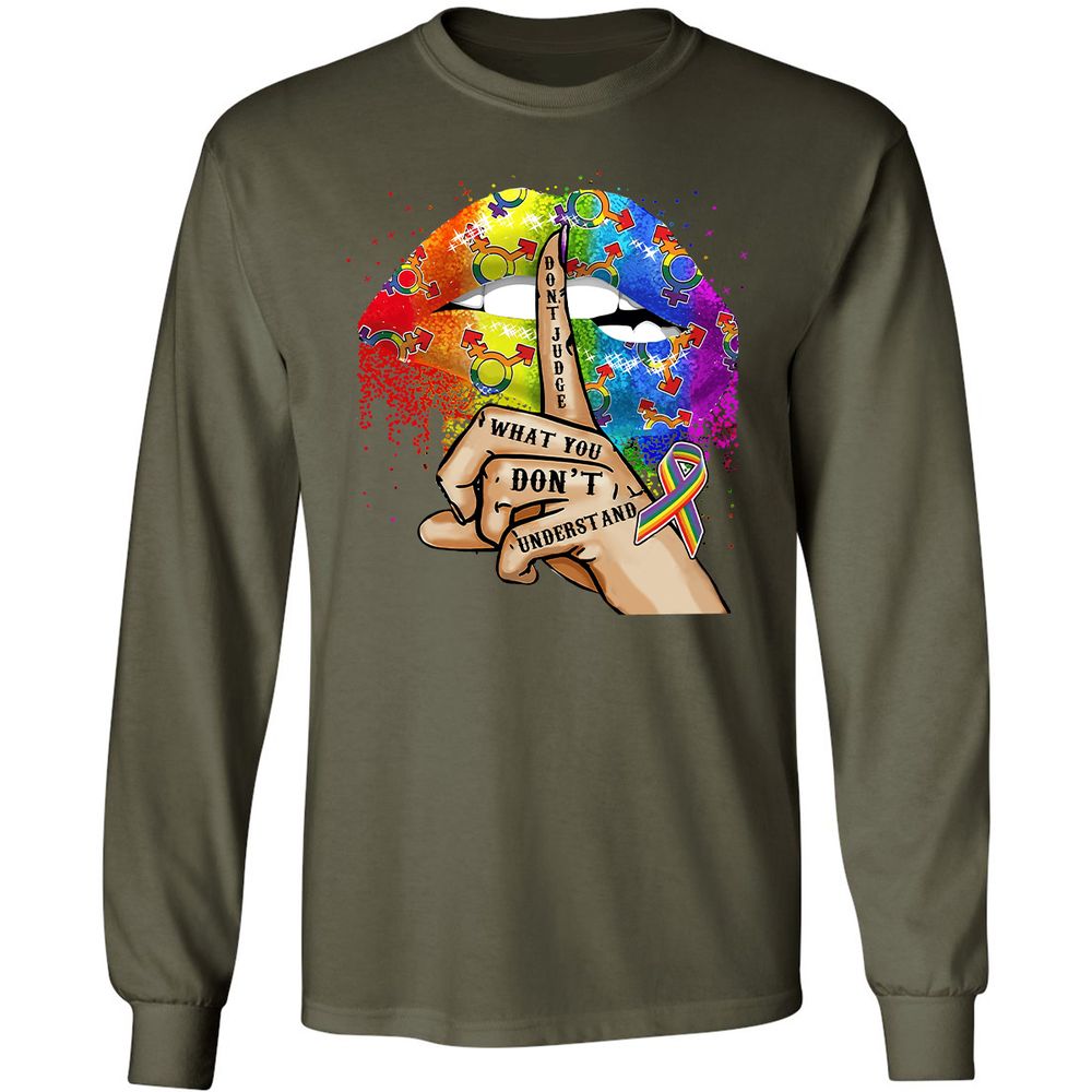 Long Sleeve T-Shirt - 3PMGS1HQ - Military Green - 7