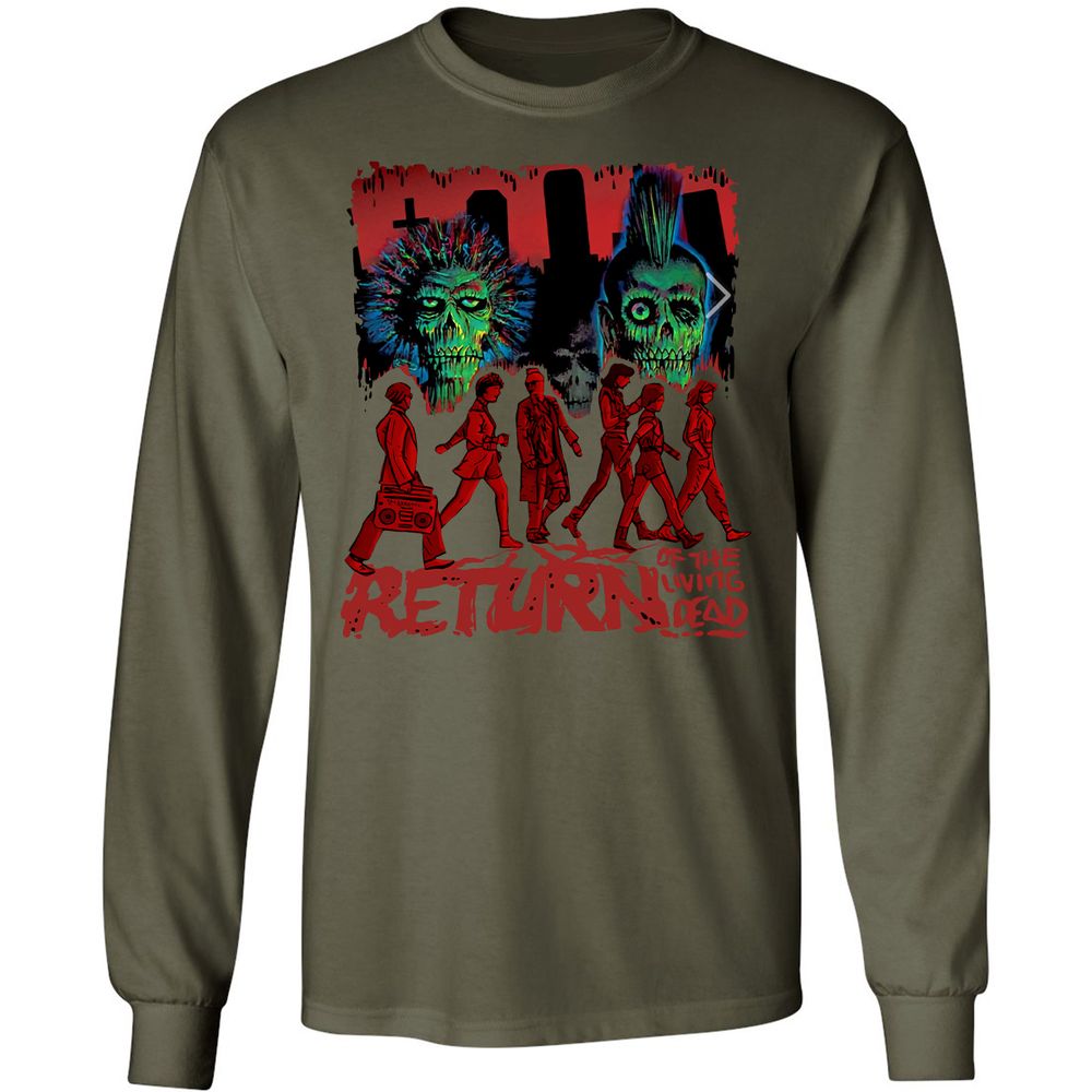 Long Sleeve T-Shirt - UF545Z54 - Military Green - 7
