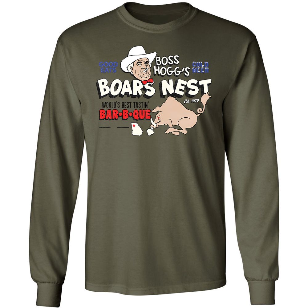Long Sleeve T-Shirt - 9RU51LMP - Military Green - 7