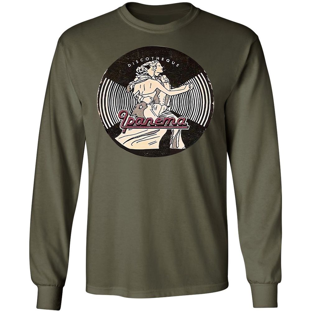 Long Sleeve T-Shirt - NG28H8DJ - Military Green - 7