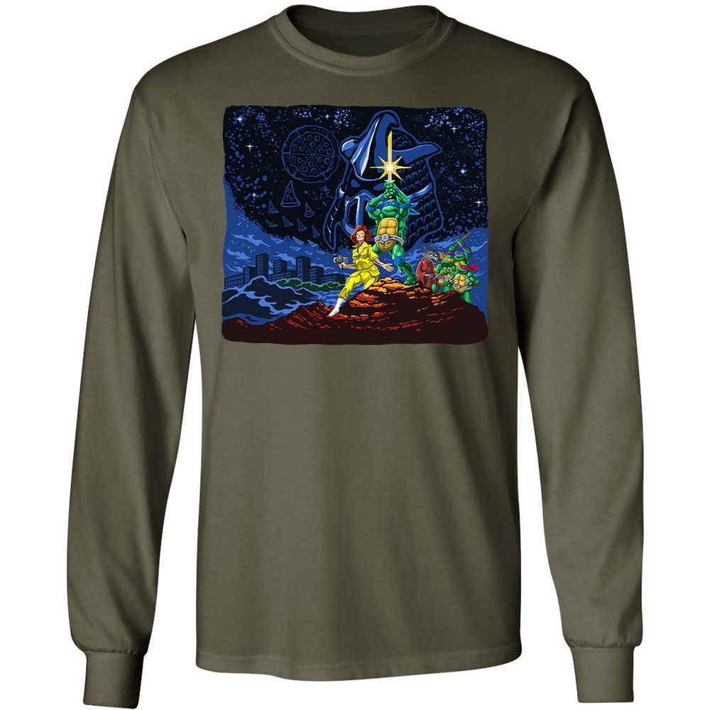 Long Sleeve T-Shirt - RVUE4867 - Military Green - 7