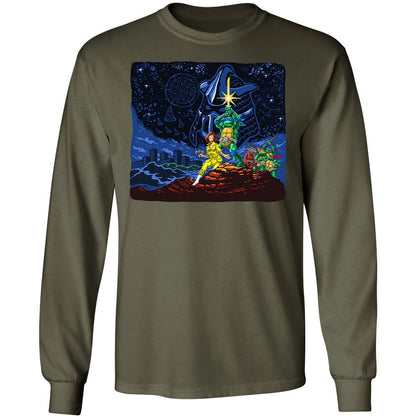 Long Sleeve T-Shirt - RVUE4867 - Military Green - 7