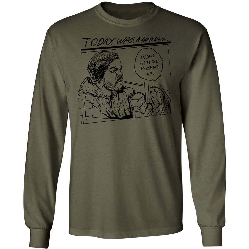 Long Sleeve T-Shirt - FJ13AGTK - Military Green - 7