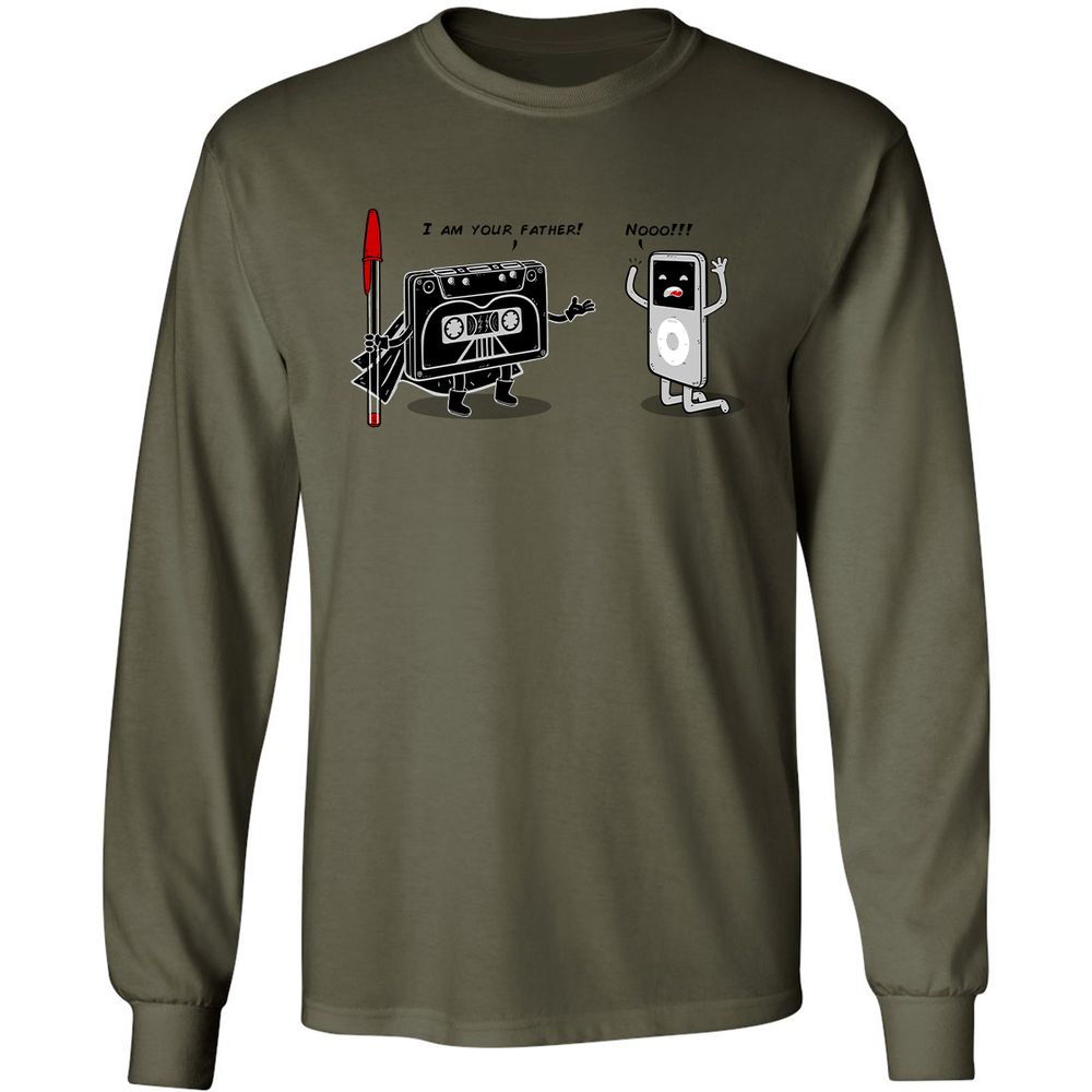 Long Sleeve T-Shirt - 89Y4AX37 - Military Green - 7