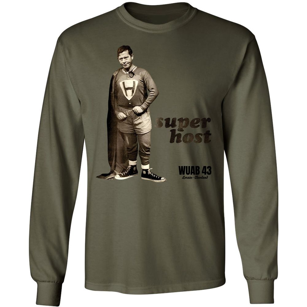 Long Sleeve T-Shirt - 23YLYB8V - Military Green - 7