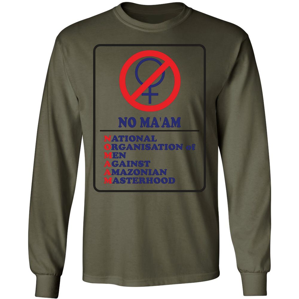 Long Sleeve T-Shirt - T8YFX2H1 - Military Green - 7