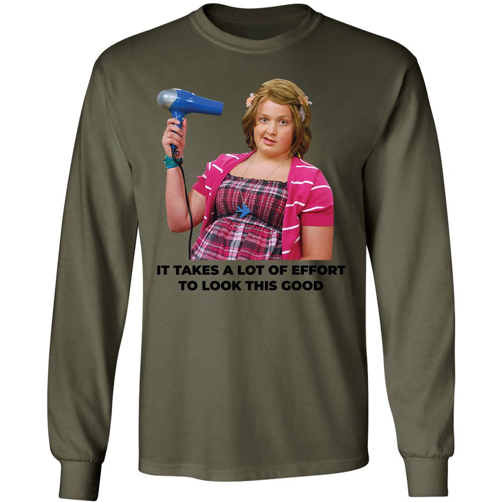 Long Sleeve T-Shirt - DTKSH2X6 - Military Green - 7