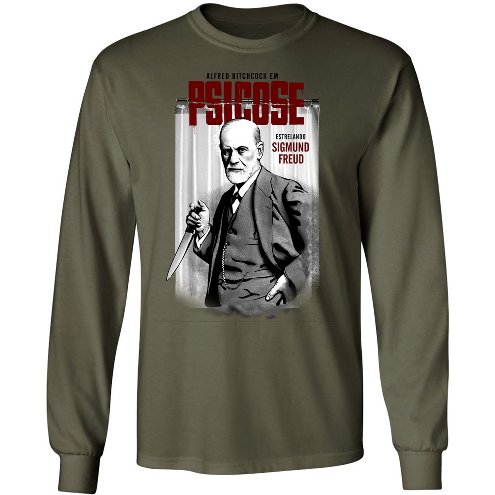 Long Sleeve T-Shirt - BWDZFNE2 - Military Green - 7
