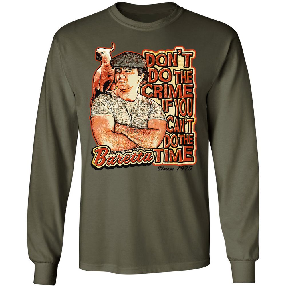 Long Sleeve T-Shirt - S779LQGZ - Military Green - 7