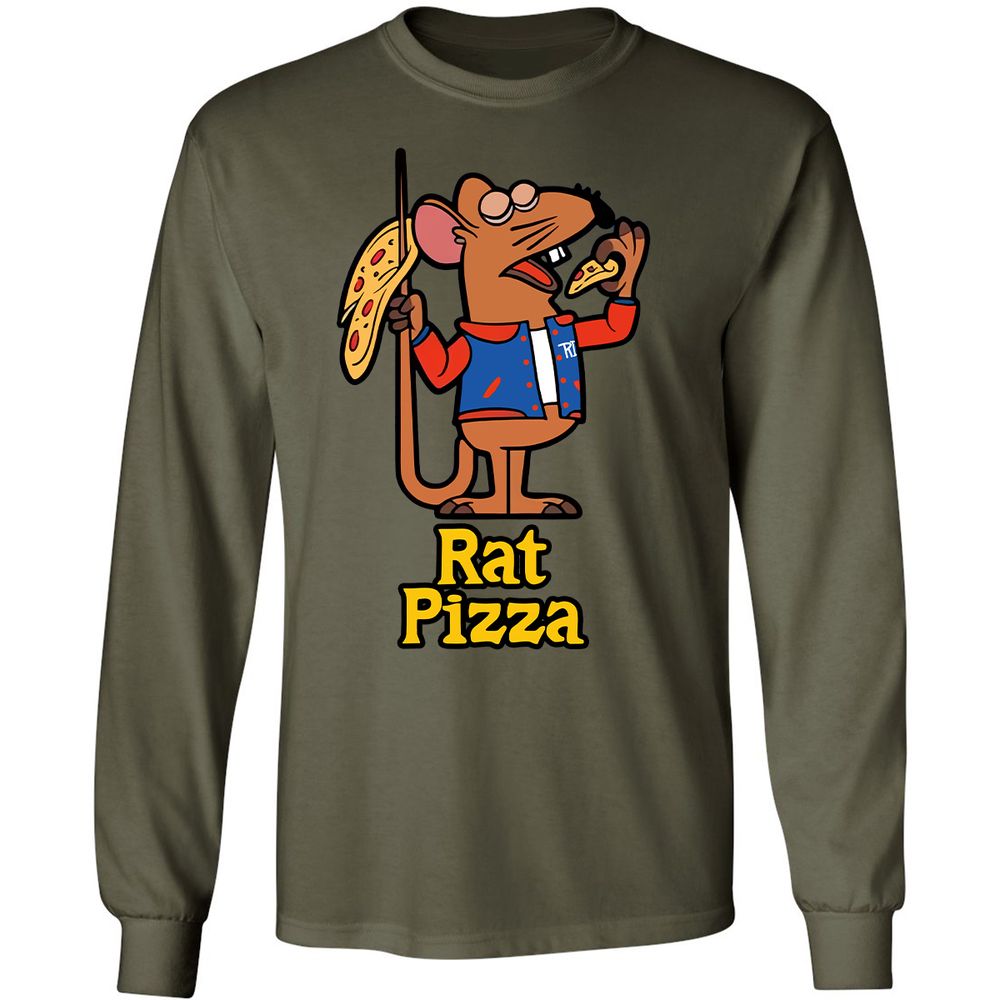Long Sleeve T-Shirt - HM3W7PRC - Military Green - 7