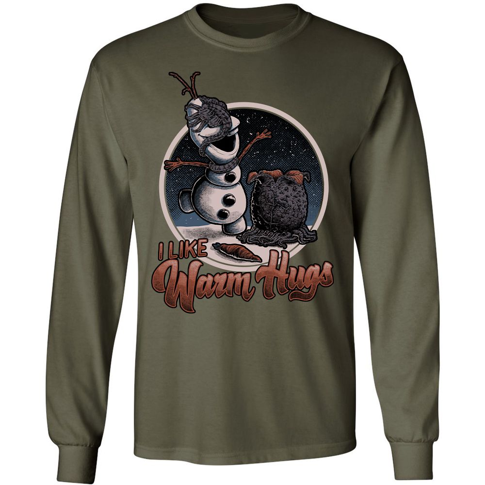 Long Sleeve T-Shirt - 519T3819 - Military Green - 7