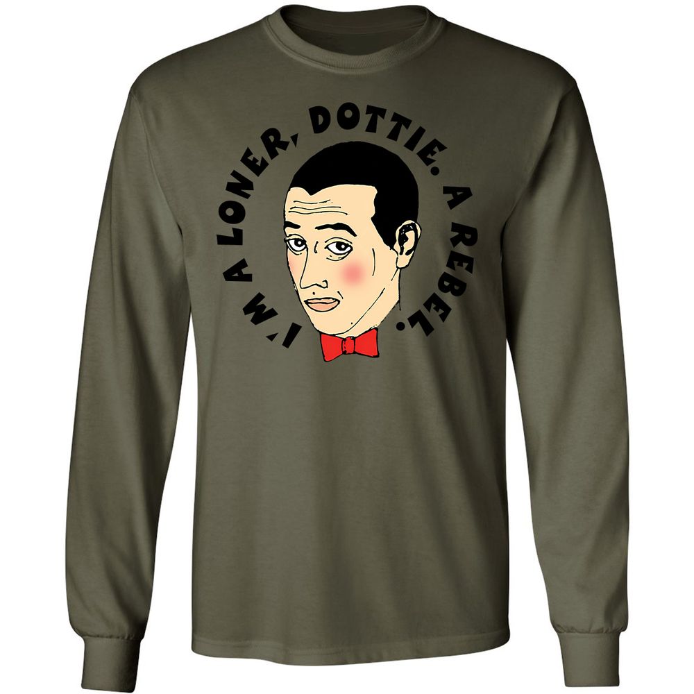 Long Sleeve T-Shirt - SC3BT6KY - Military Green - 7