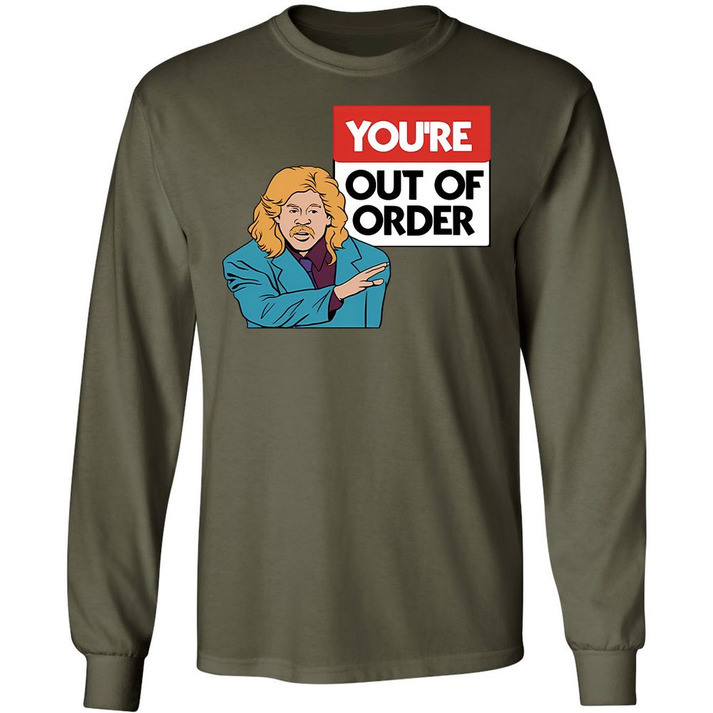 Long Sleeve T-Shirt - P88XKCJK - Military Green - 7