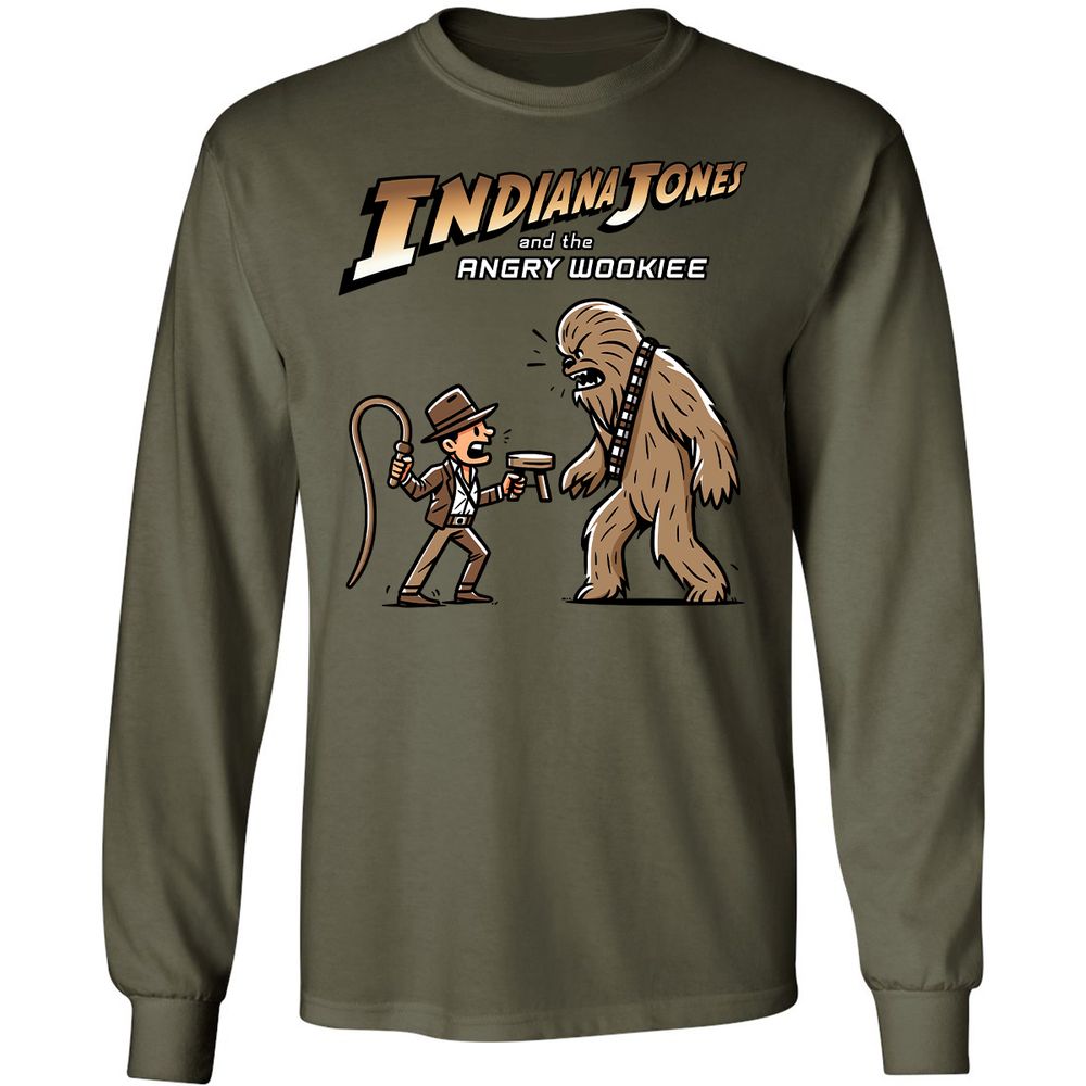 Long Sleeve T-Shirt - AHMX1Y5N - Military Green - 7