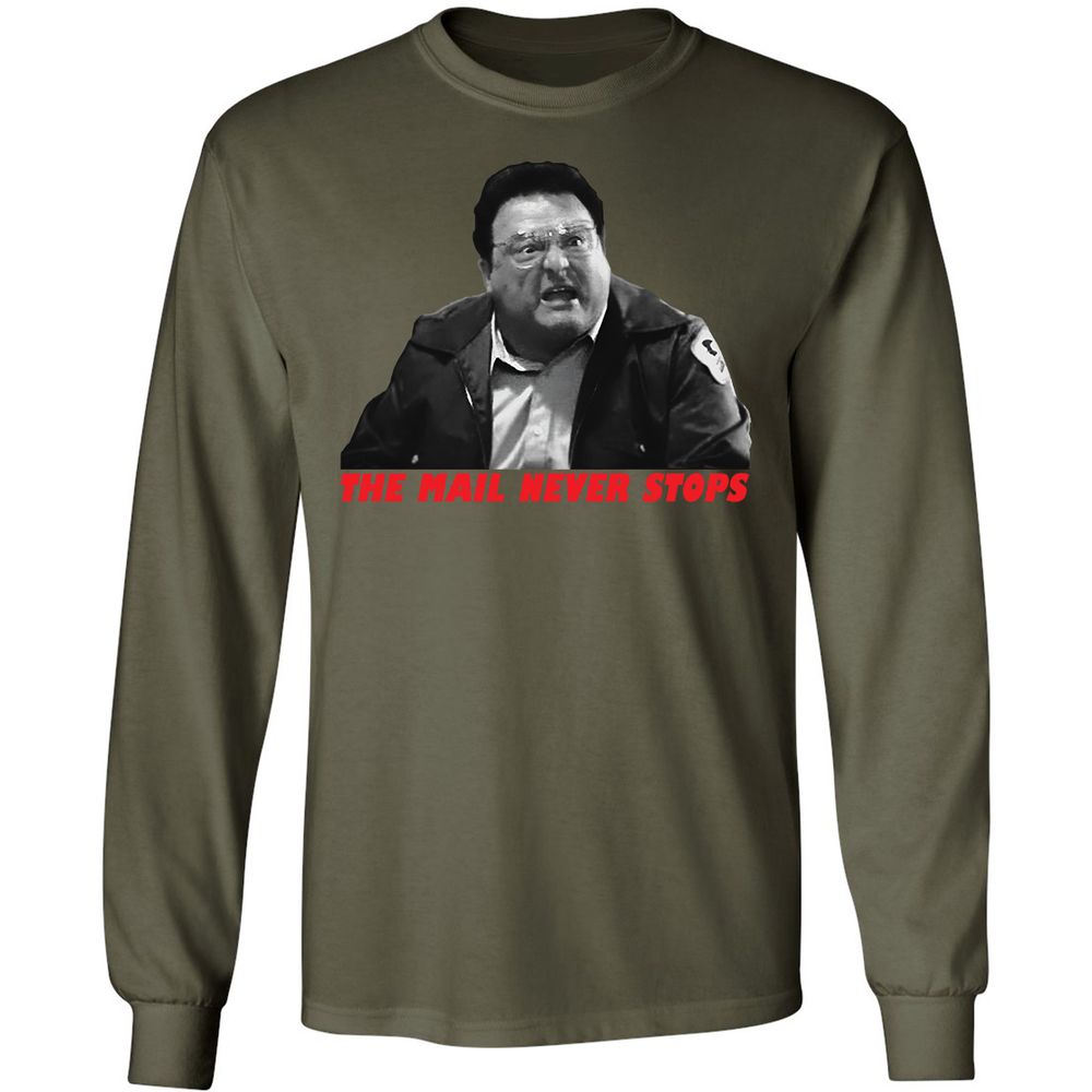 Long Sleeve T-Shirt - 1QV1QH4R - Military Green - 7