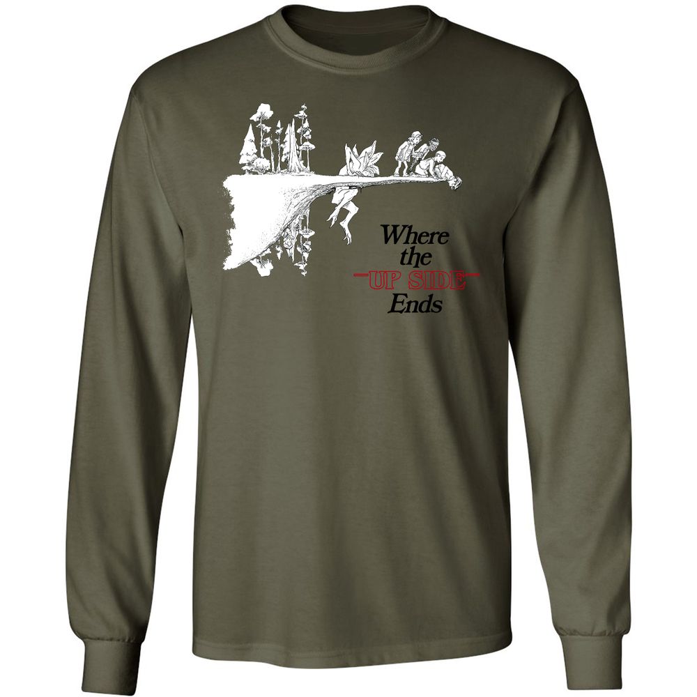 Where the Upside Ends - Military Green - 7
