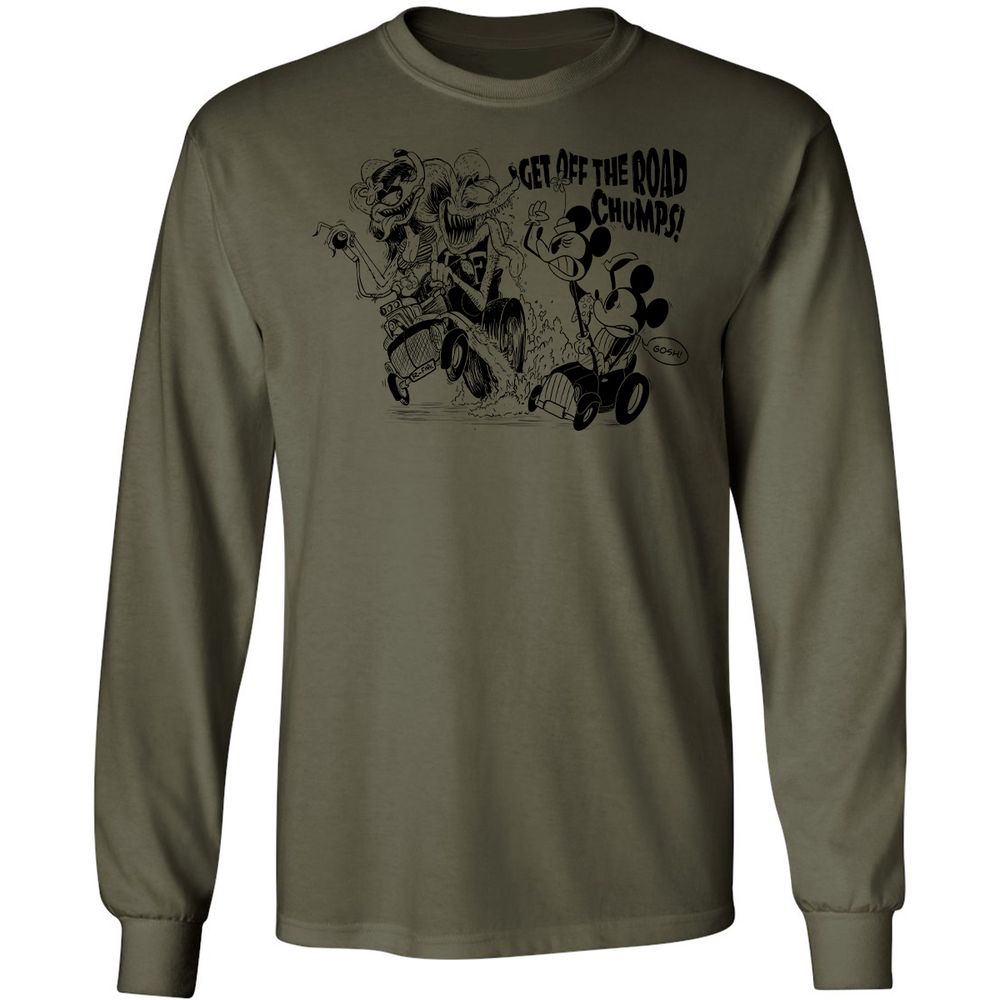 Long Sleeve T-Shirt - Y3EVXF9Y - Military Green - 7