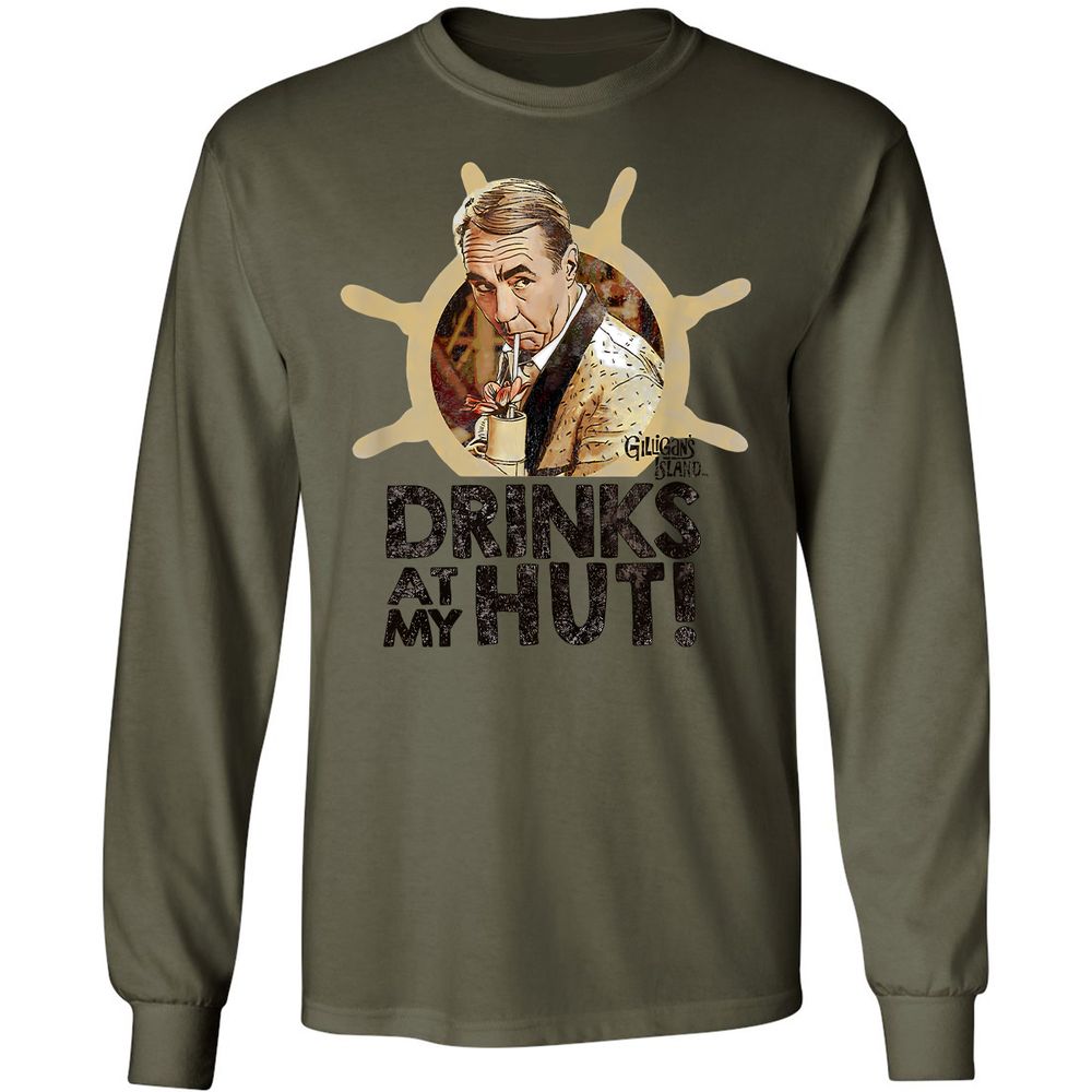 Long Sleeve T-Shirt - NZ6A3W3B - Military Green - 7