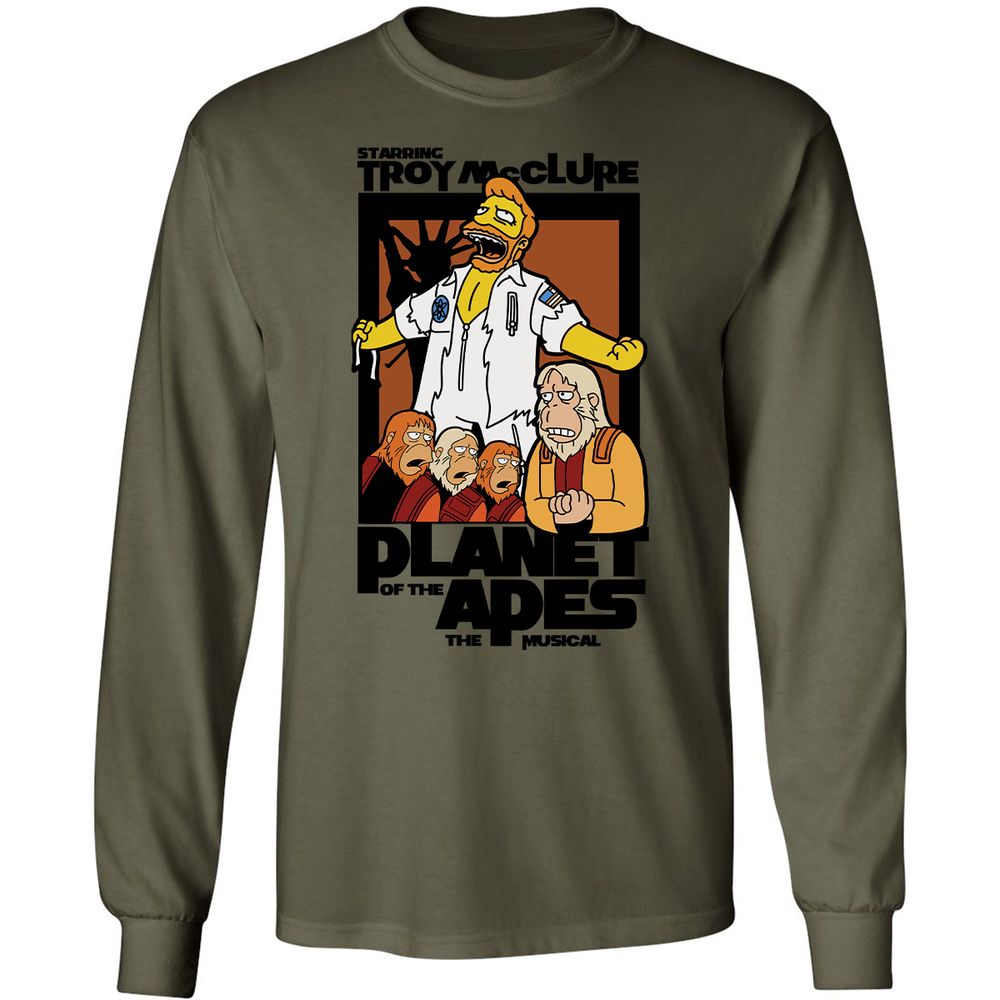 Stop the Planet of the Apes - Military Green - 7