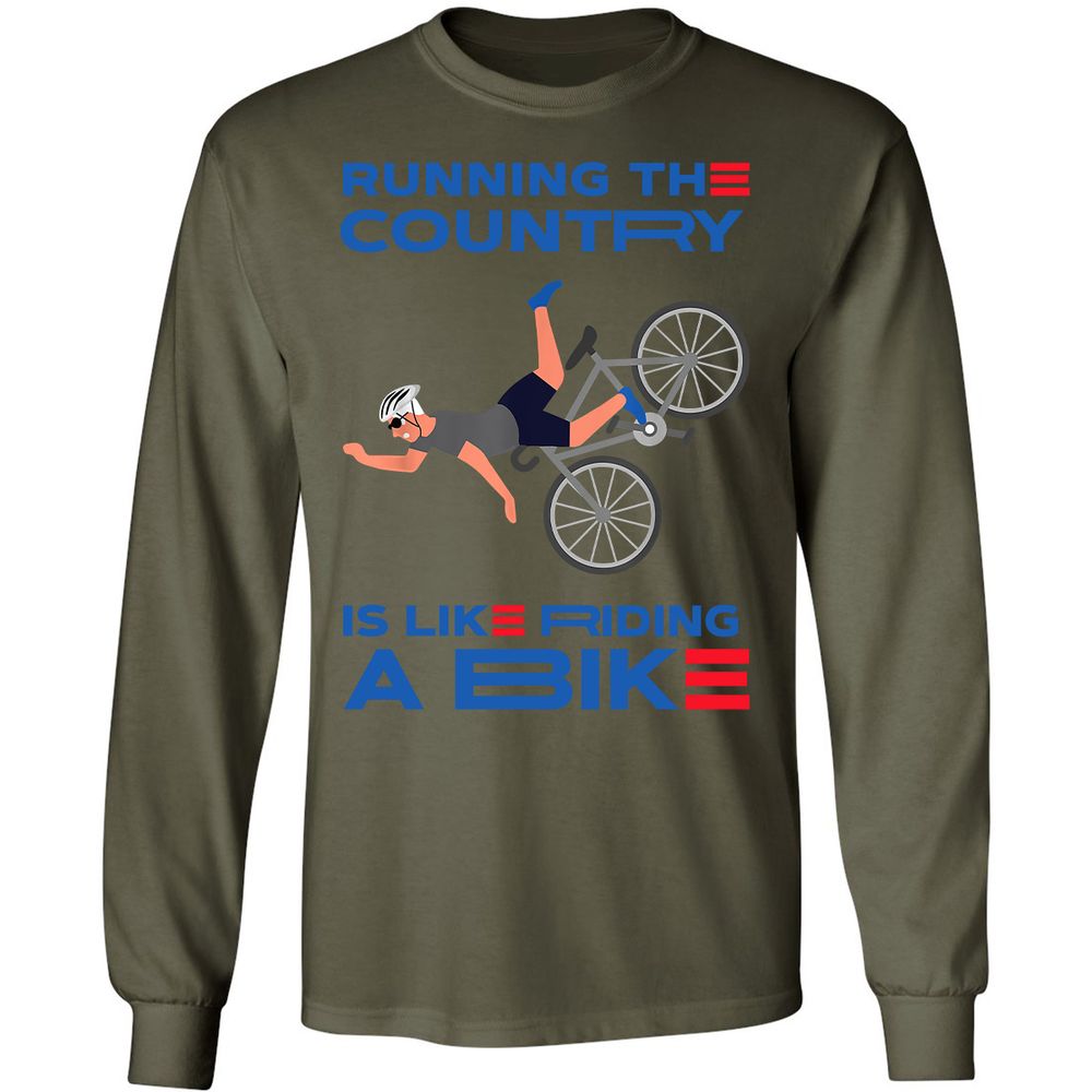 Long Sleeve T-Shirt - BC2HSW72 - Military Green - 7