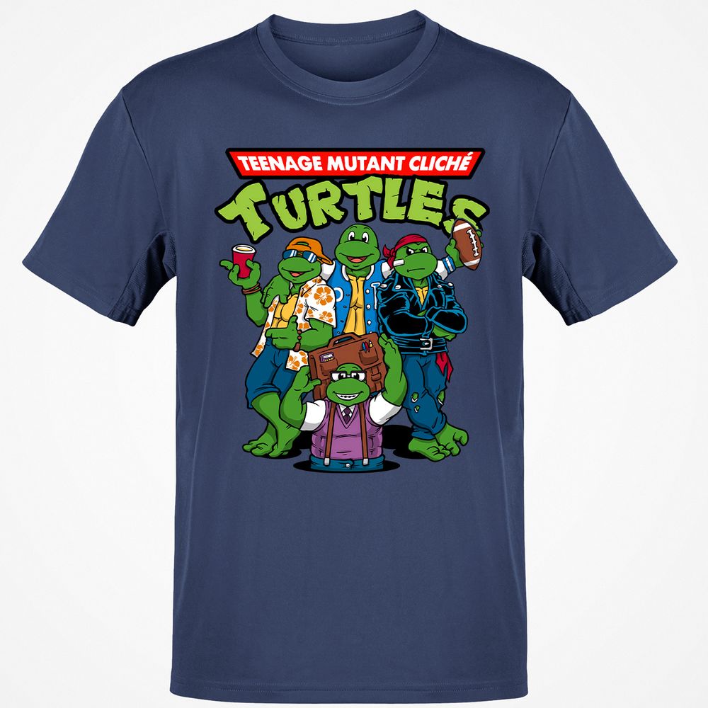 Classic Unisex T-Shirt - MMQYKS5U - Navy - 7