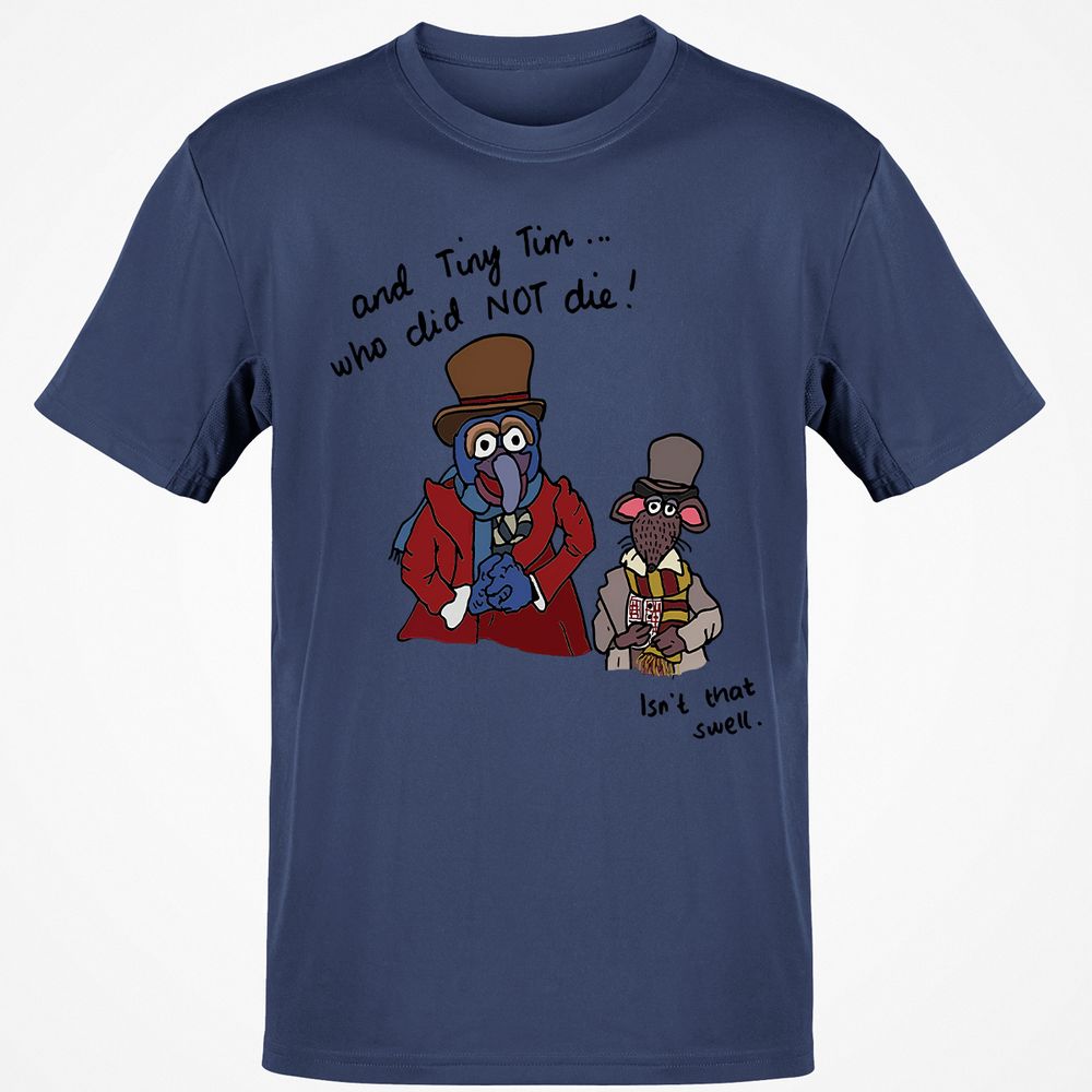 Classic Unisex T-Shirt - MCHXU9YX - Navy - 7